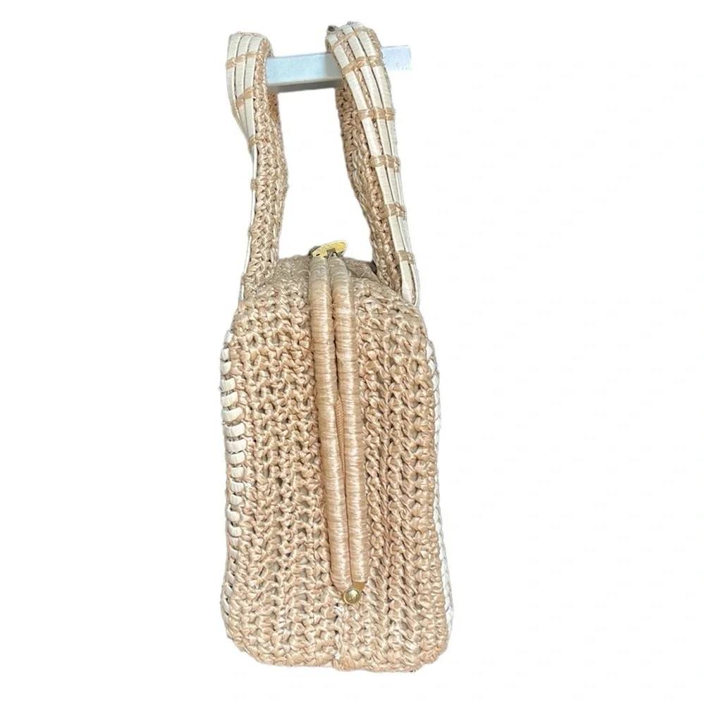 Walborg Vintage wicker Hand Made purse